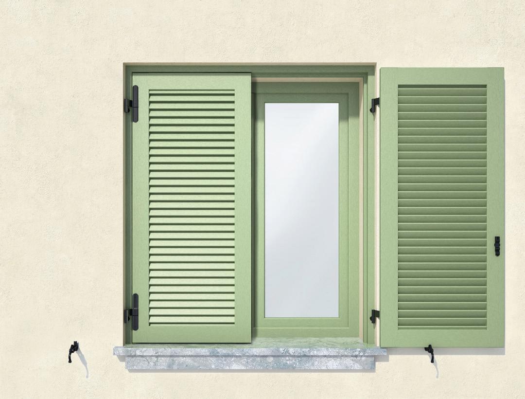 CLAC - Cricchetto esterno di chiusura per finestre e persiane nero